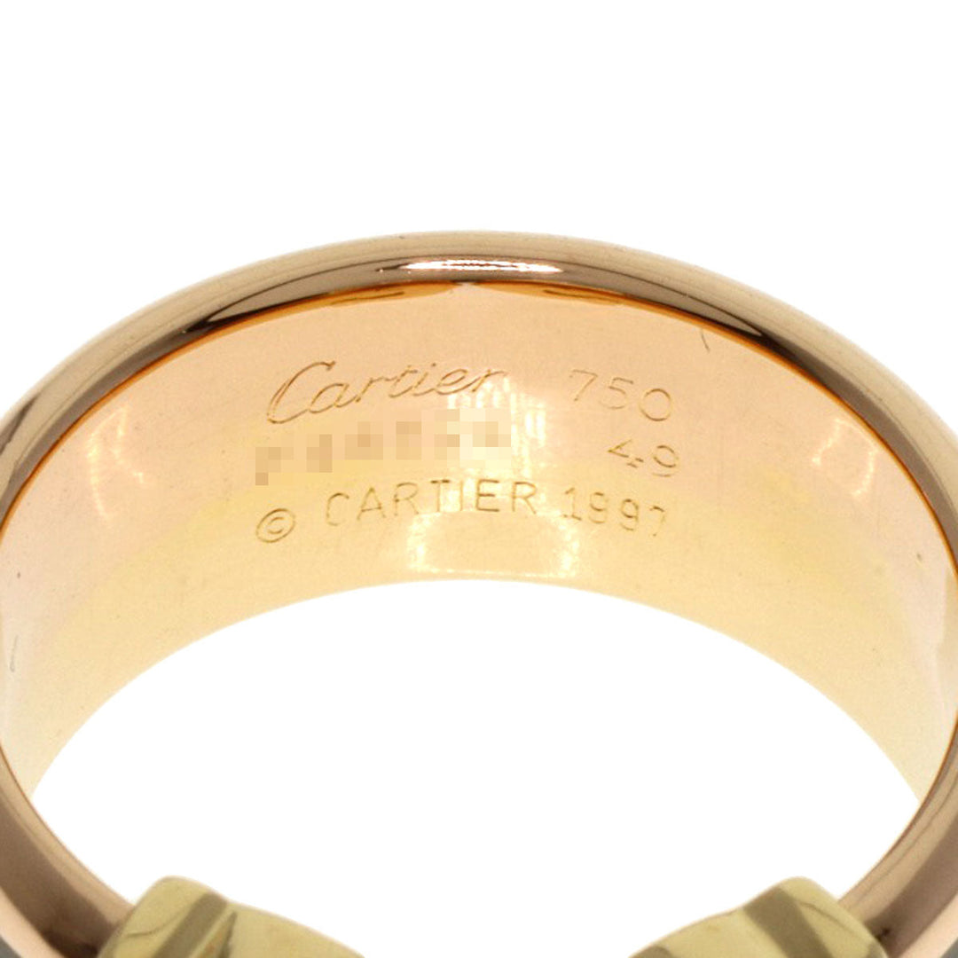 CARTIER Ring 18K Yellow Gold gold 2C LM #49