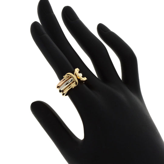 CARTIER Ring 18K Yellow Gold gold 2C LM #49