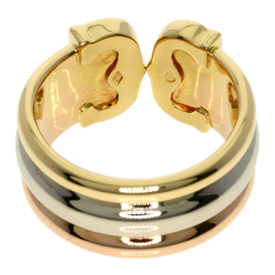 CARTIER Ring 18K Yellow Gold gold 2C LM Diamond #52