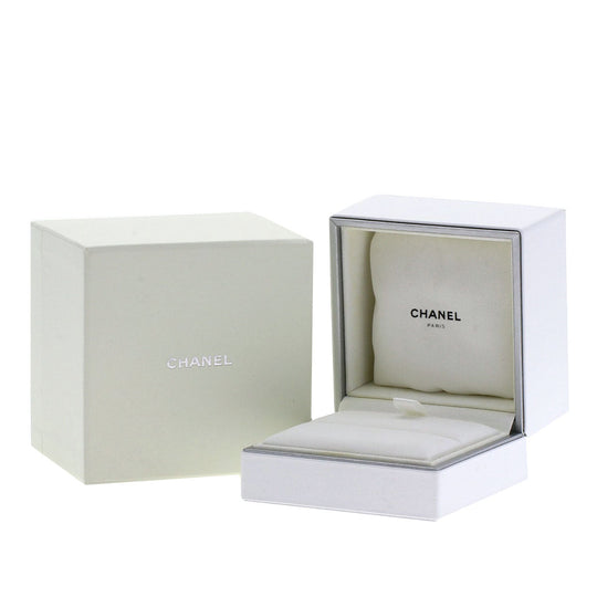 CHANEL Ring PT950 Silver Half Eternity Diamond #47