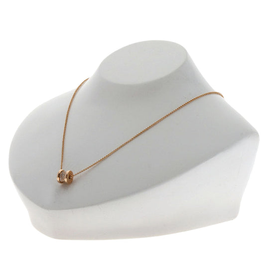 BVLGARI Necklace 18K Pink Gold gold B-zero1 be zero one diamond