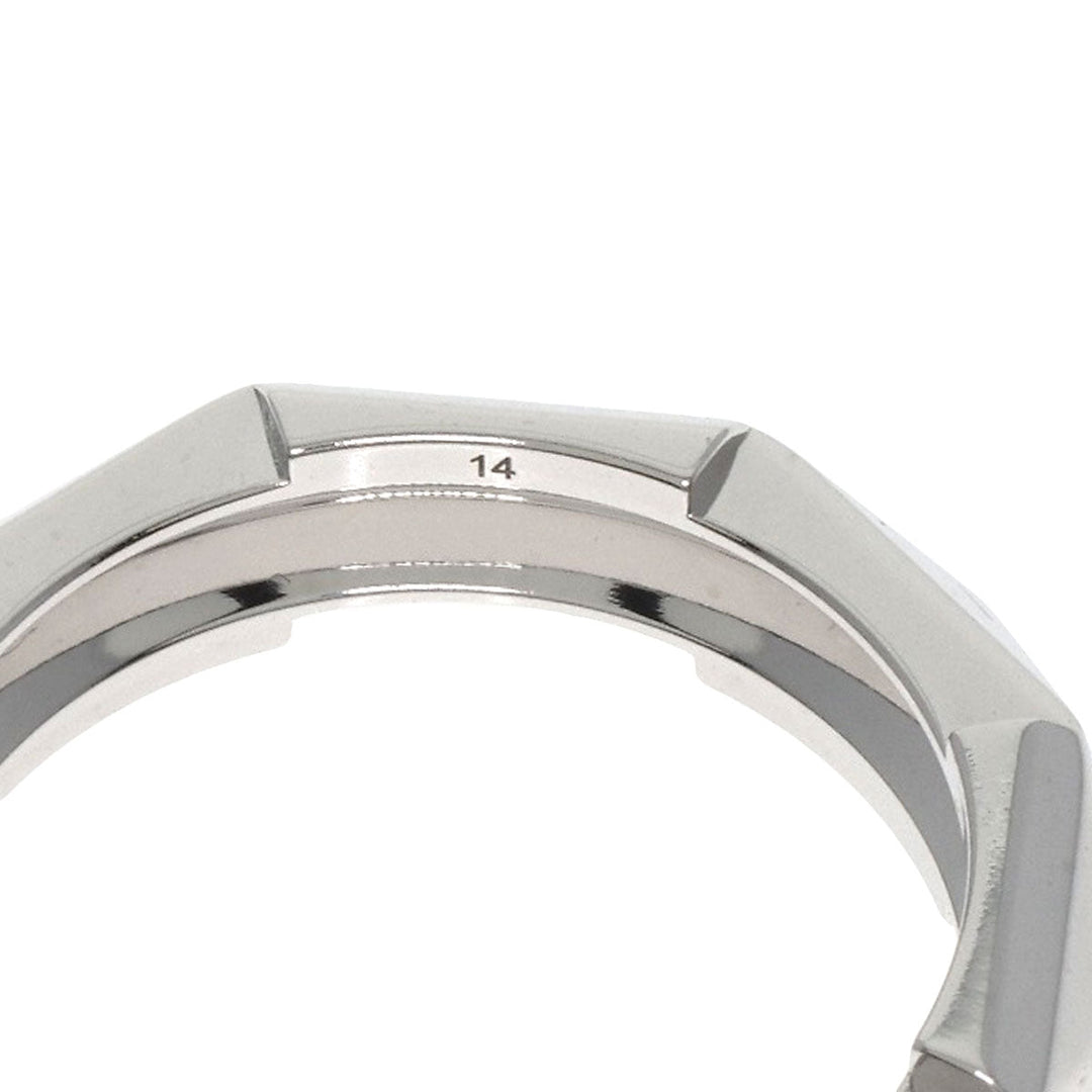 GUCCI Ring K18WG Silver Link to Love Studs #14