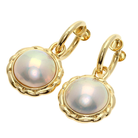 TASAKI Earring 18K Yellow Gold gold Mabe Pearl Butterfly