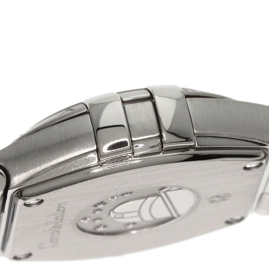 OMEGA Watches Quartz 123.10.24.60.02.001 Stainless Steel , Stainless Steel Silver Constellation Blush Silver dial Women Used Authentic