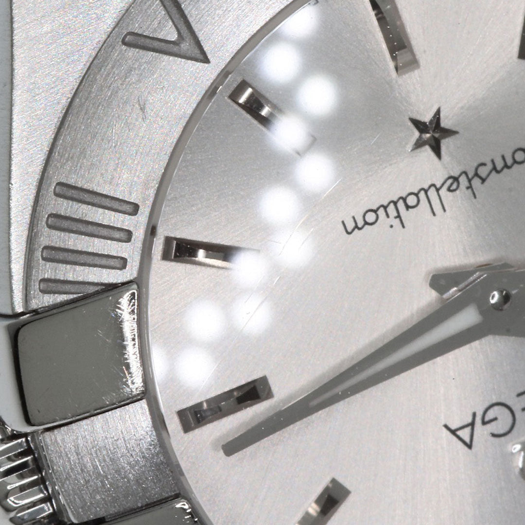 OMEGA Watches Quartz 123.10.24.60.02.001 Stainless Steel , Stainless Steel Silver Constellation Blush Silver dial Women Used Authentic