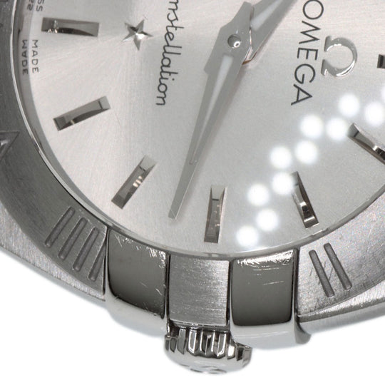 OMEGA Watches Quartz 123.10.24.60.02.001 Stainless Steel , Stainless Steel Silver Constellation Blush Silver dial Women Used Authentic