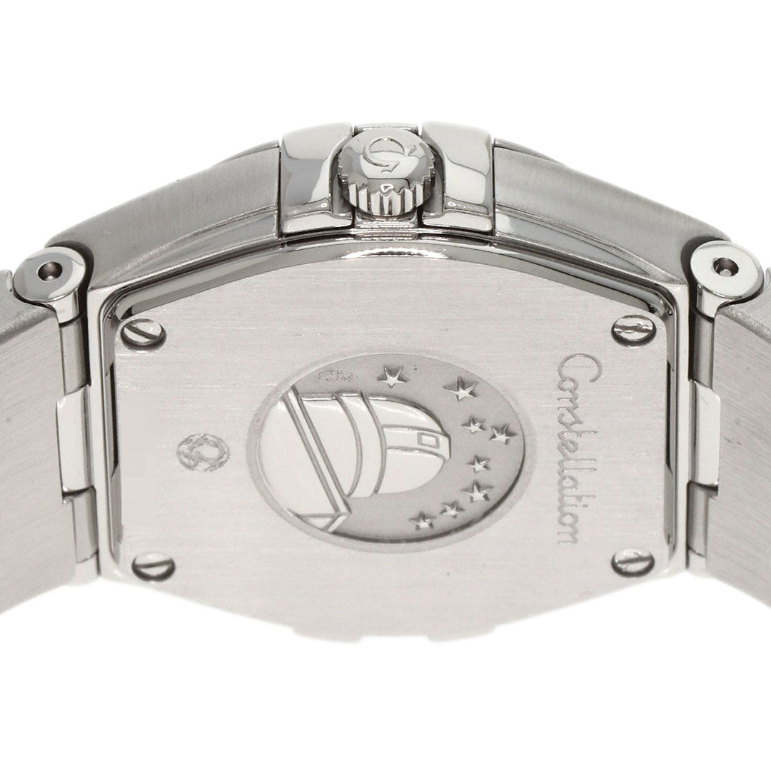 OMEGA Watches Quartz 123.10.24.60.02.001 Stainless Steel , Stainless Steel Silver Constellation Blush Silver dial Women Used Authentic