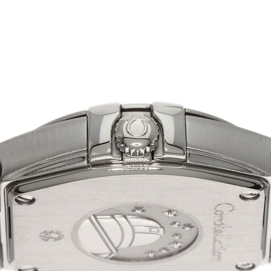 OMEGA Watches Quartz 123.10.24.60.02.001 Stainless Steel , Stainless Steel Silver Constellation Blush Silver dial Women Used Authentic