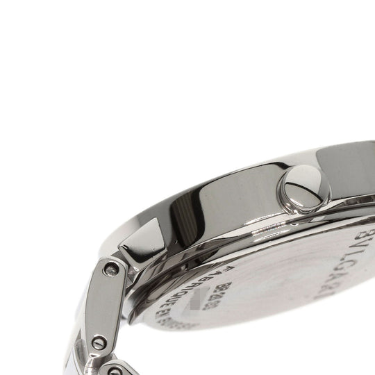 BVLGARI Watches Quartz BB26C2SS/DN Stainless Steel , Stainless Steel Silver Bulgari Bulgari Diamond Pink shell dial Women Used Authentic