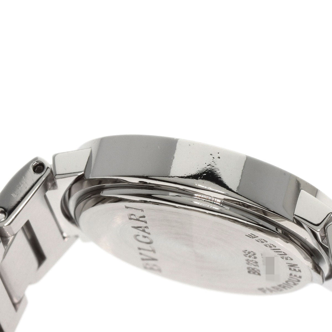BVLGARI Watches Quartz BB26C2SS/DN Stainless Steel , Stainless Steel Silver Bulgari Bulgari Diamond Pink shell dial Women Used Authentic