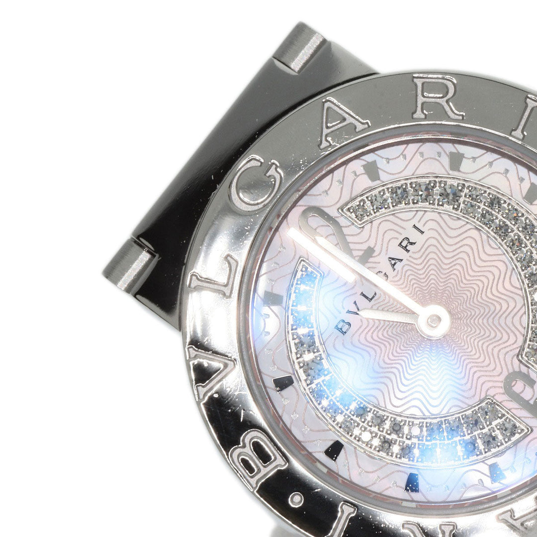BVLGARI Watches Quartz BB26C2SS/DN Stainless Steel , Stainless Steel Silver Bulgari Bulgari Diamond Pink shell dial Women Used Authentic