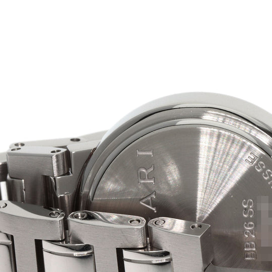 BVLGARI Watches Quartz BB26C2SS/DN Stainless Steel , Stainless Steel Silver Bulgari Bulgari Diamond Pink shell dial Women Used Authentic
