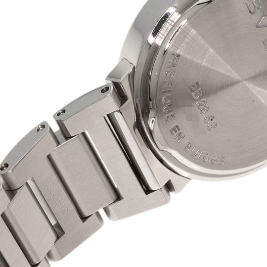 BVLGARI Watches Quartz BB26C2SS/DN Stainless Steel , Stainless Steel Silver Bulgari Bulgari Diamond Pink shell dial Women Used Authentic