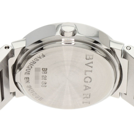 BVLGARI Watches Quartz BB26C2SS/DN Stainless Steel , Stainless Steel Silver Bulgari Bulgari Diamond Pink shell dial Women Used Authentic