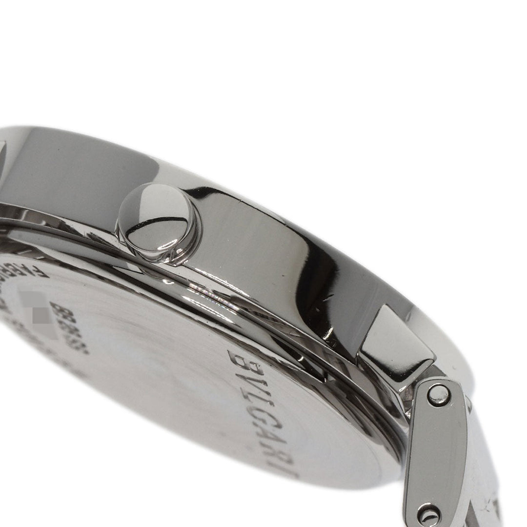 BVLGARI Watches Quartz BB26C2SS/DN Stainless Steel , Stainless Steel Silver Bulgari Bulgari Diamond Pink shell dial Women Used Authentic