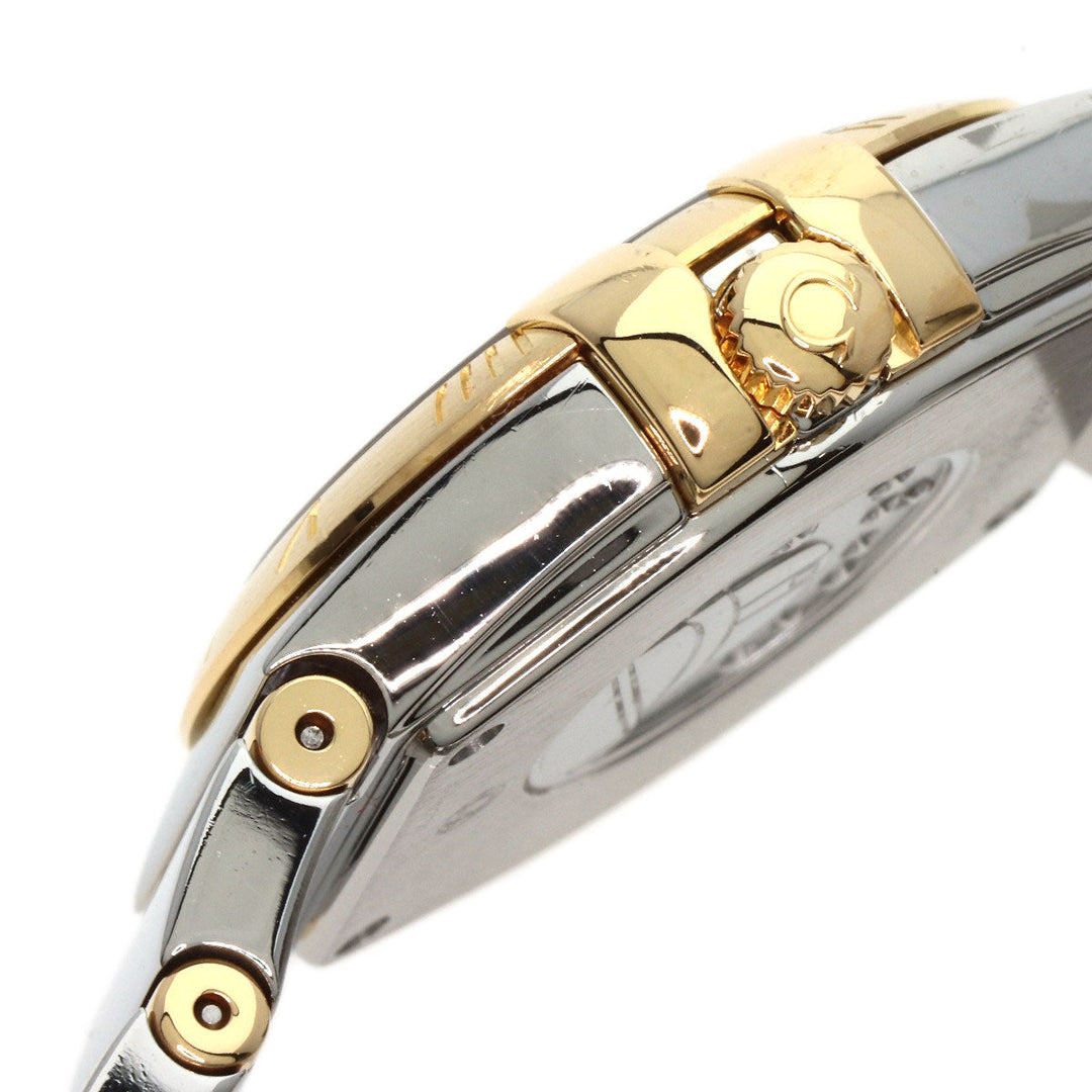OMEGA Watches Quartz 123.20.27.60.02.004 Stainless Steel , Stainless Steel , K18YG Silver Constellation 1.1 " Silver dial Boys Used Authentic