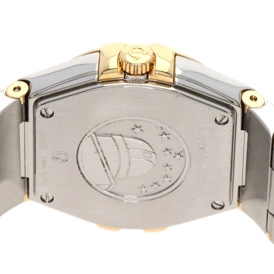 OMEGA Watches Quartz 123.20.27.60.02.004 Stainless Steel , Stainless Steel , K18YG Silver Constellation 1.1 " Silver dial Boys Used Authentic