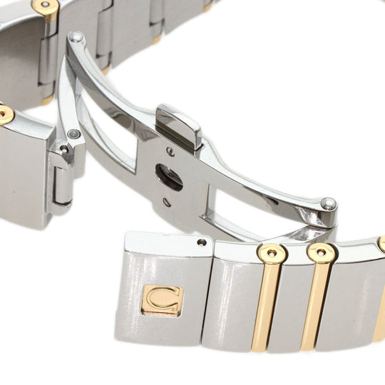 OMEGA Watches Quartz 123.20.27.60.02.004 Stainless Steel , Stainless Steel , K18YG Silver Constellation 1.1 " Silver dial Boys Used Authentic