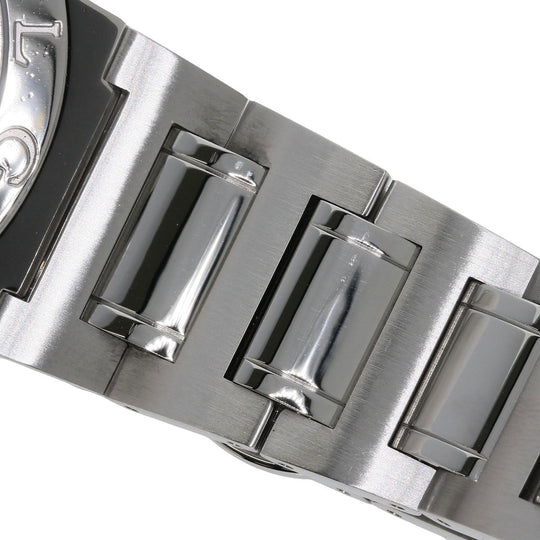 BVLGARI Watches Mechanical Automatic BB38WSSDCH/N Stainless Steel , Stainless Steel Silver Bulgari Bulgari white dial mens Used Authentic