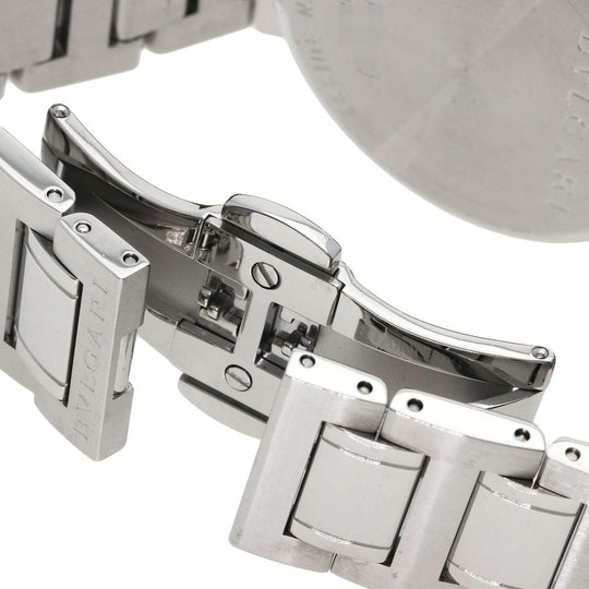 BVLGARI Watches Mechanical Automatic BB38WSSDCH/N Stainless Steel , Stainless Steel Silver Bulgari Bulgari white dial mens Used Authentic