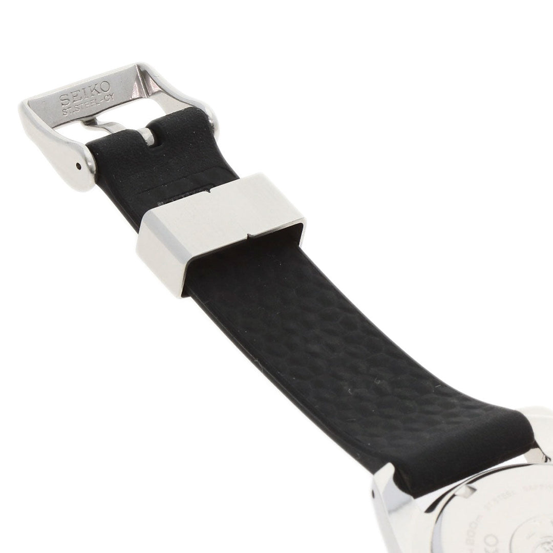 SEIKO Watches Solar Powered SBDN075 V147-0CS0 Stainless Steel Silver Seiko Prospex Divers black dial