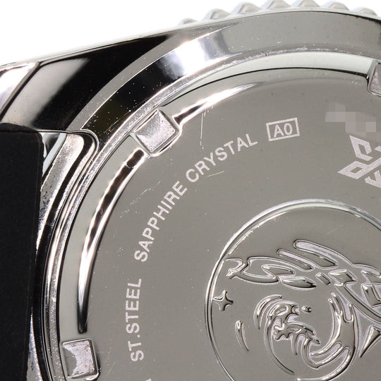 SEIKO Watches Solar Powered SBDN075 V147-0CS0 Stainless Steel Silver Seiko Prospex Divers black dial