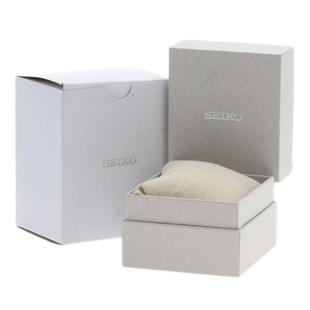 SEIKO Watches Solar Powered SBDN075 V147-0CS0 Stainless Steel Silver Seiko Prospex Divers black dial