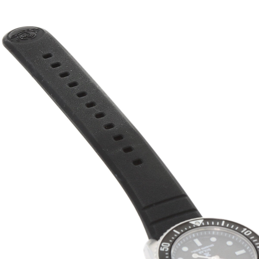 SEIKO Watches Solar Powered SBDN075 V147-0CS0 Stainless Steel Silver Seiko Prospex Divers black dial