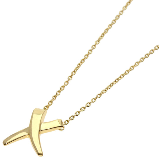 TIFFANY&Co. Necklace 18K Yellow Gold gold Kiss Paloma Picasso Women Used Authentic