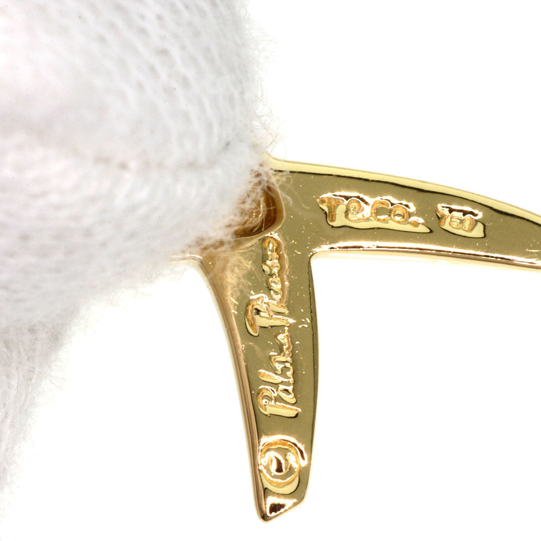 TIFFANY&Co. Necklace 18K Yellow Gold gold Kiss Paloma Picasso Women Used Authentic