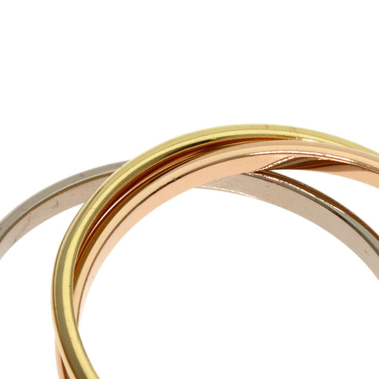 CARTIER Ring 18K Yellow Gold gold Trinity Small #53