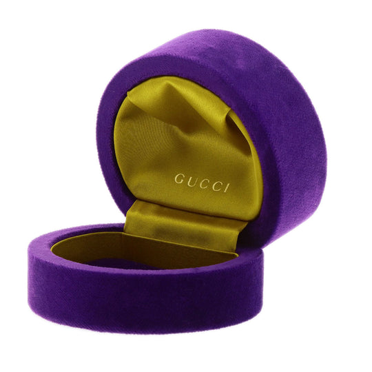 GUCCI Ring 18K Yellow Gold gold GG Running x Diamond #9