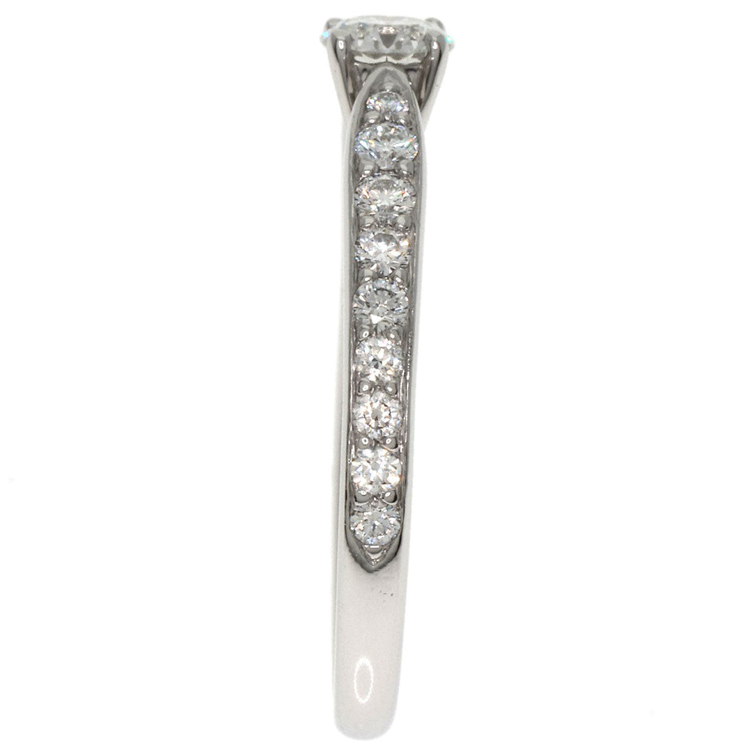 TIFFANY&Co. Ring PT950 Silver Harmony diamond