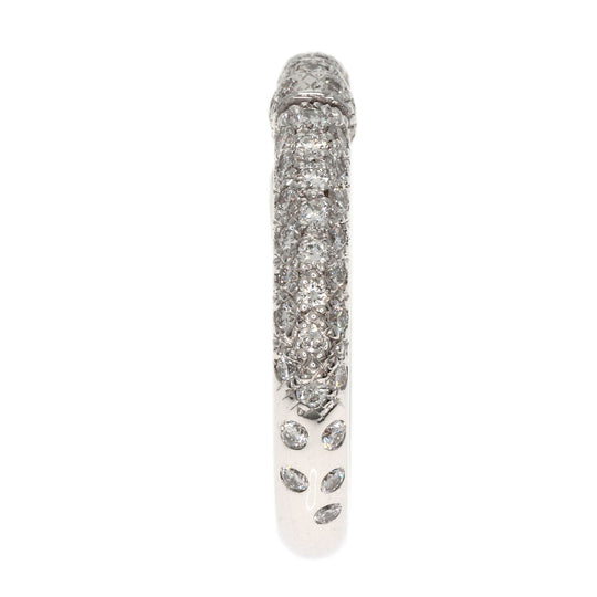 CHANEL Ring K18WG Silver Comet diamond
