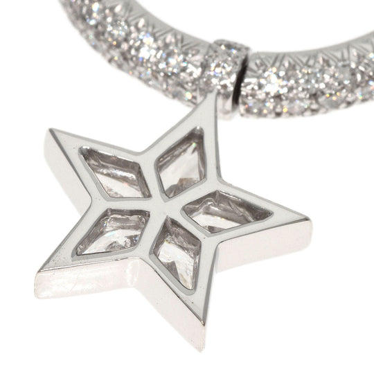 CHANEL Ring K18WG Silver Comet diamond