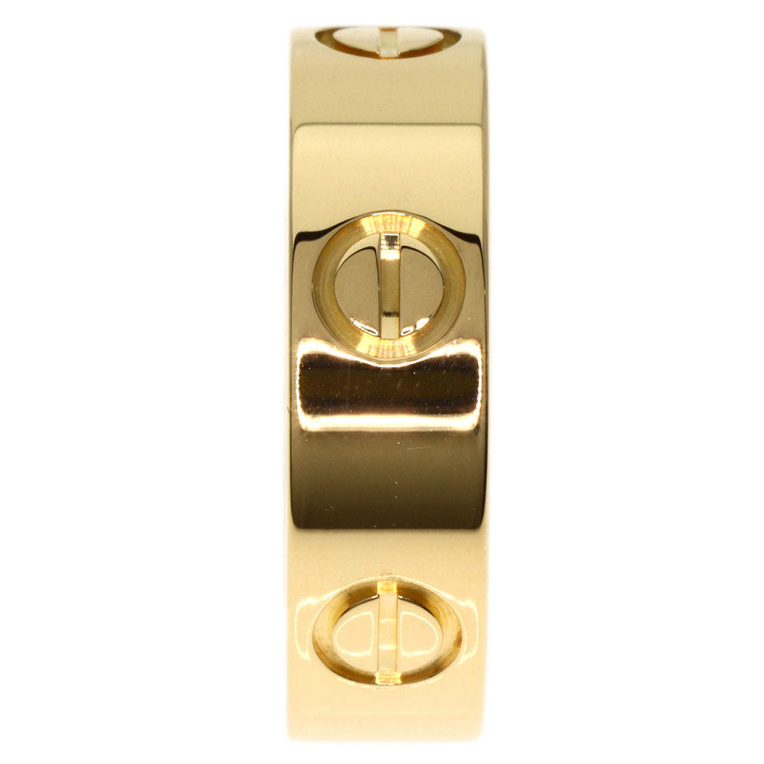 CARTIER Ring 18K Yellow Gold gold Love Ring #52 Women Used Authentic