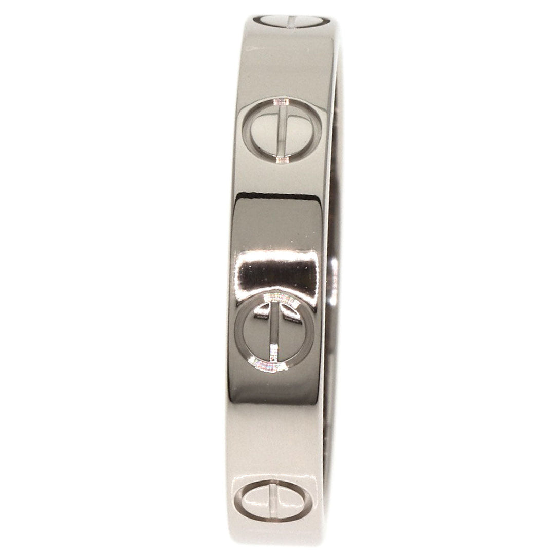 CARTIER Ring K18WG Silver Mini love ring #55