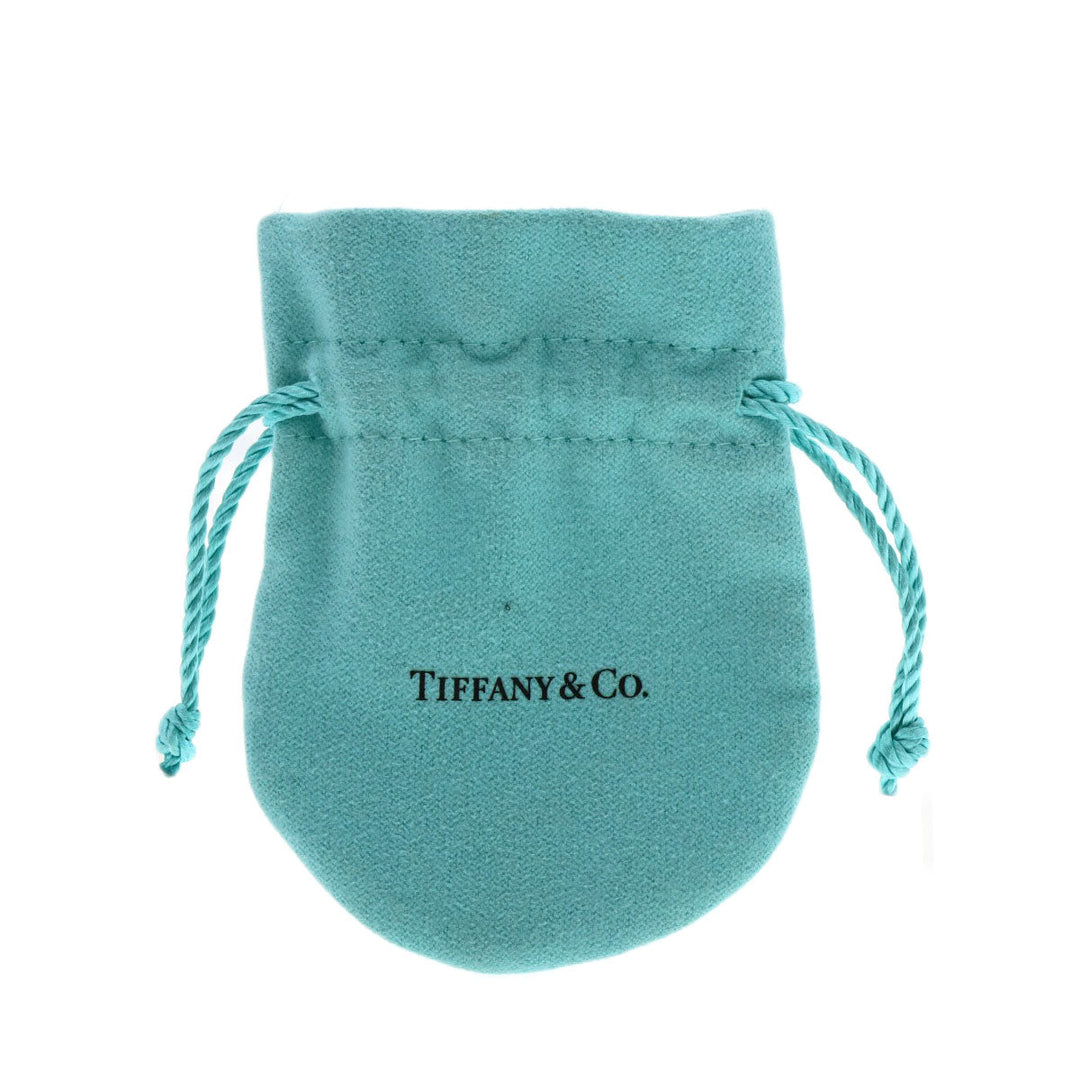 TIFFANY&Co. Necklace PT950 Silver By the yard 1P diamond Women Used Authentic