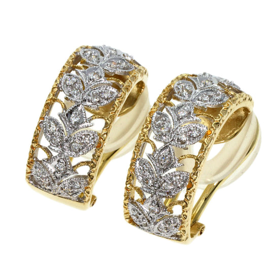 Ponte Vecchio Earring 18K Yellow Gold gold diamond