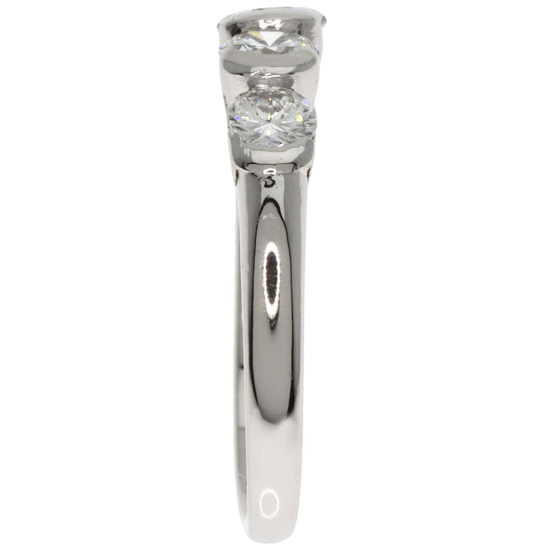 MONNICKENDAM Ring PT900 Silver diamond