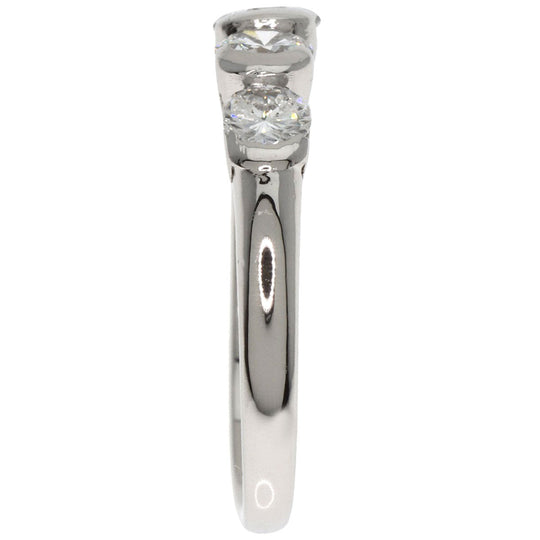 MONNICKENDAM Ring PT900 Silver diamond