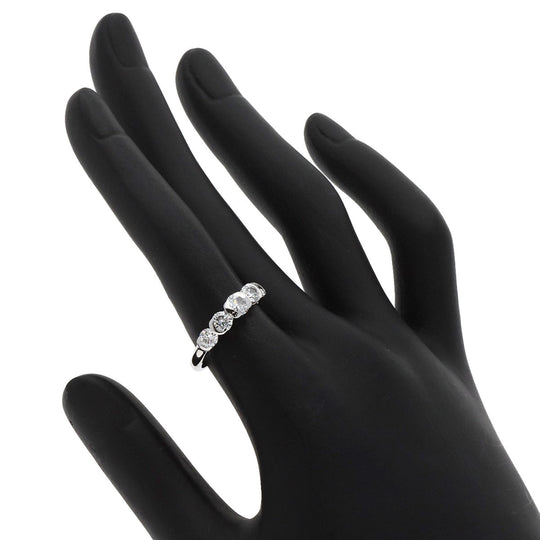 MONNICKENDAM Ring PT900 Silver diamond