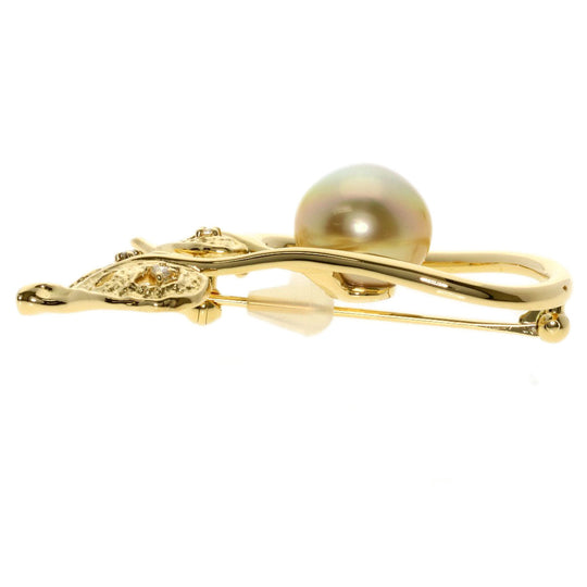 TASAKI Brooch 18K Yellow Gold gold Pearl