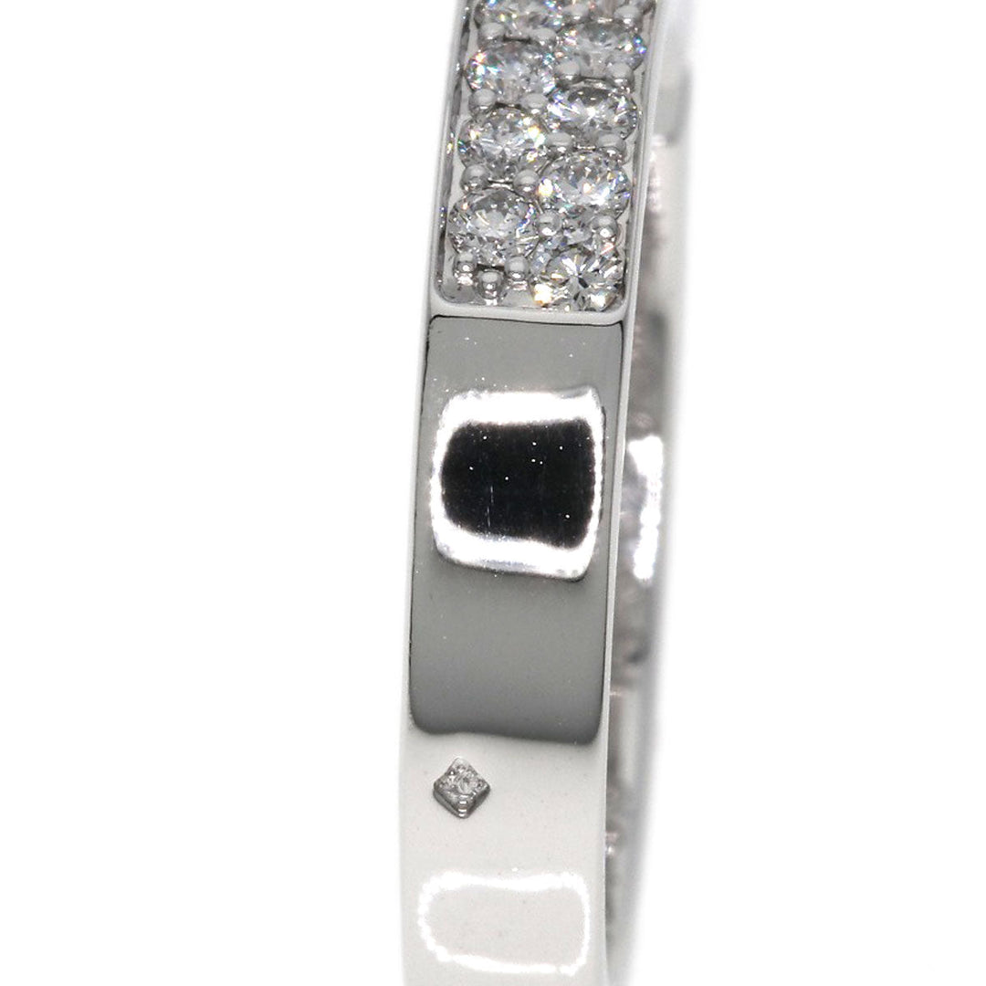 Chaumet Ring K18WG Silver Lien Evidence Pavé Diamond #47