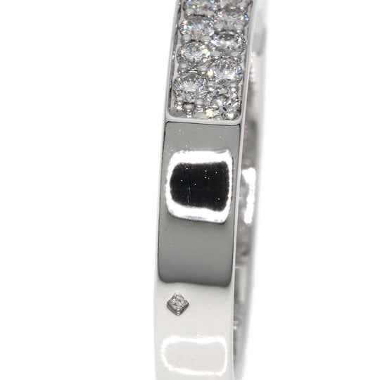 Chaumet Ring K18WG Silver Lien Evidence Pavé Diamond #47