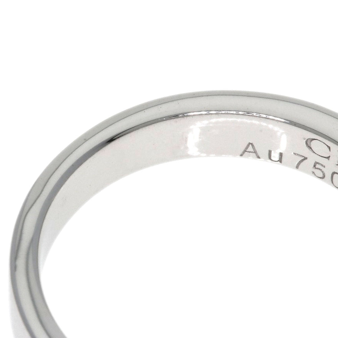 Chaumet Ring K18WG Silver Lien Evidence Pavé Diamond #47