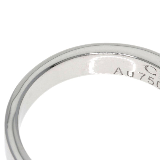 Chaumet Ring K18WG Silver Lien Evidence Pavé Diamond #47