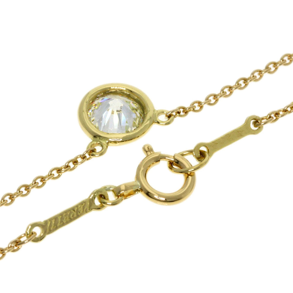 TIFFANY&Co. Necklace 18K Yellow Gold gold By the yard diamond Women Used Authentic