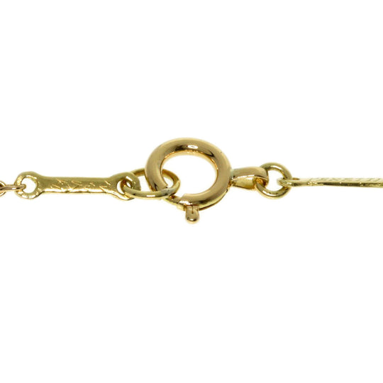 TIFFANY&Co. Necklace 18K Yellow Gold gold By the yard diamond Women Used Authentic