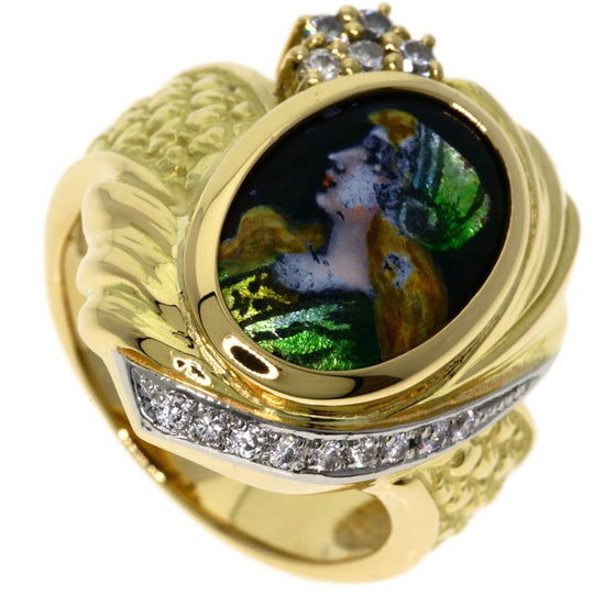 MITSUO KAJI Ring PT900 gold Emmael Diamond